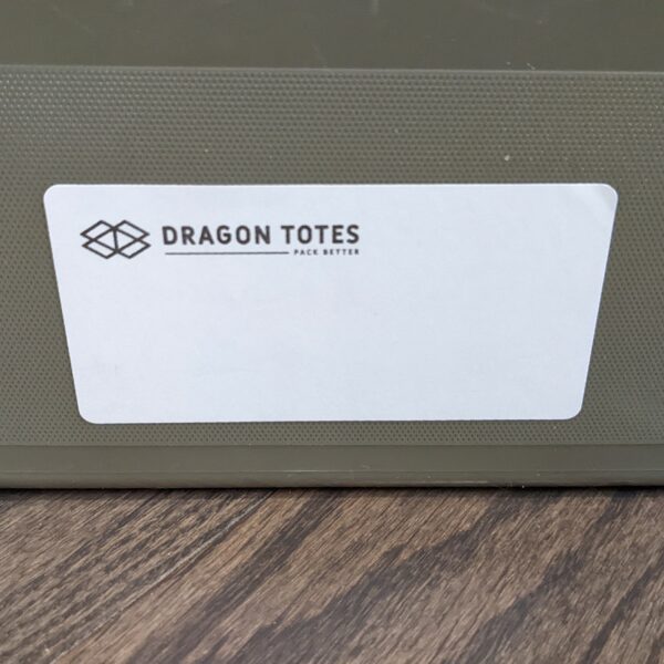 labels for plastic moving boxes offered by Dragon Totes